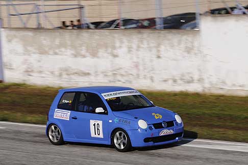 Motorsport - Volkswagen Lupo pilota Fulgeri Ruffillo vincitore al II Trofeo Autodromo del Levante sul tracciato di Binetto