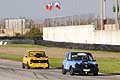 Abarth A112 race cars Trisciuzzi insegue Di Spirito in gara per la Coppa Classe 1150 alla 1^ Prova del 3 Trofeo Autodromo del Levante