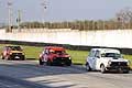 Abarth A112 racing cars gruppo di coda in gara per la Coppa Classe 1150 della 1^ Prova del Trofeo Autodromo del Levante 2016