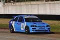 Ford Escort Cosworth pilota Comegna Giacomo in gara sul rettilineo per le Turismo Oltre 1600 + P2, nella 2^ Prova del Trofeo Autodromo del Levante 2016