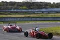 Formula Junior di Greco Gabriele dietro Osella PA 20 di Giordano Pietro al tornantino in gara, Sport & Formula al Trofeo Autodromo del Levante 2016, 1^ Prova