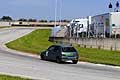 Peugeot 106 Rally driver Colucci Antonio curva Tramonto in gara categoria Peugeot N 1400 al Trofeo Autodromo del Levante 2016, 1^ Prova