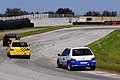 Peugeot 106 Rally pilota Semerario Fabio curva Tramonto in gara categoria Puegeut N 1400 al Trofeo Autodromo del Levante 2016, 1^ Prova