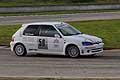 Peugeot 106 pilota Crisciullo Luigi in gara al tornantino al Trofeo Autodromo del Levante 2016, 2^ Prova