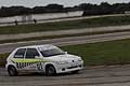 Peugeot 106 Rally pilota Ostuni Francesco al tornantino al Trofeo Autodromo del Levante 2016 - 2^ Tappa