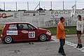 Pole position Strignano Bendetto su Volkswagen Lupo e ragazza pit line 1 min alla partenza al Trofeo del Levante 2016 - 2^ Prova