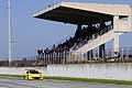 Renault Megane Trophy pilota De Giuseppe Raffaele sul rettilineo sotto le tribune, categoria Turismo oltre 1600 per la 1^ Prova del Trofeo Autodromo del Levante 2016