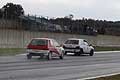 Duo di testa Peugeot 106 Rally Romano leadee dietro Perrotta in gara al Trofeo Autodromo del Levante 2016 - 2^ Prova