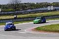 Fiat 500 insegue Fiat 126 al tornantino in gara al Trofeo Autodromo del Levante 2016, 1^ Prova