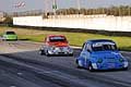 Fiat 500 racing cars gruppo centrale in Gara 2 per le Bicilindriche al Trofeo Autodromo del Levante 2016 - 1^ Prova