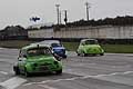 Minicar Fiat 500 e Fiat 126 in gara sul rettilineo al Trofeo Autodromo del Levante 2016 - 2^ Tappa in Gara 1