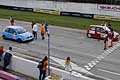 Prima fila griglia di partenza Volkswagen Lupo con Strignano in pole e Silvestrini al Trofeo Autodromo del Levante 2016 - 2^ Tappa