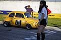 Ragazza pit line Fiat 500 racing di Criscuolo Onofrio in Gara 2 alla 1^ Prova del Trofeo Autodromo del Levante 2016