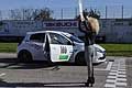 Ragazza pit line e pole position Renault Clio RS pilota Vito Tagliente per la 3^ Prova del Trofeo del Levante 2016