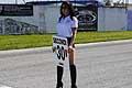 Sexy ragazza pit line, 1^ Prova del Trofeo Autodromo del Levante 2016 a Binetto