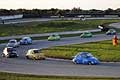 Trenino Minicar Fiat e Abarth racing al tornantino in gara 2 al Trofeo Autodromo del Levante 2016 - 2^ Prova