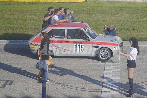 Trofeo Autodromo del Levante 2016 - Coppa Classe 1150 pole Fiat 127 racing al Trofeo Autodromo del Levante 2016. Foto archivio 1^ Prova