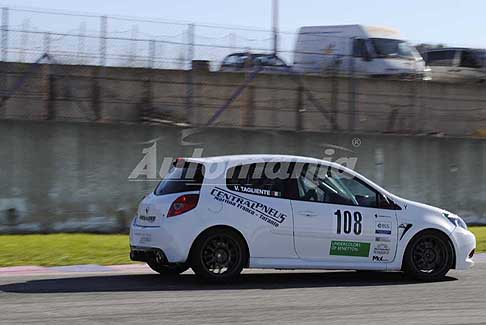 Vincitore del Trofeo del Levante 2016 - Renault Clio RS leader e vincitore Vito Tagliente della 3^ Prova Racing Start RS 1.4 + RS 1.6 + RS 2.0 del Trofeo Autodromo del Levante 2016