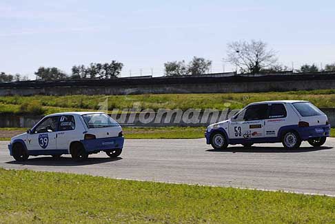 Trofeo Autodromo del Levante 2016 - Monomarca Peugeot N1400 al Trofeo Autodromo del Levante 2016. Foto archivio 1^ Prova