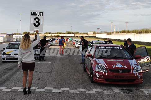 Autodromo del Levante - Schieamento racing cars per la terza prova del 13 Novembre 2016 per lultima tappa del Trofeo Autodromo del Levante 2016 sul circuito di Binetto