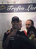 Chi meglio di Daniel Ricciardo poteva ricevere il premio Trofeo Lorenzo Bandini 2014