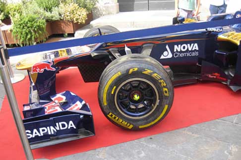 Premiato Daniel Ricciardo - La Toro Rosso con cui a corso Daniel Ricciardo