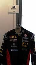 Tuta Mark Webber della Minardi del 2002