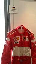 Tuta di Michael Schumacher del Team Ferrari anno 2006