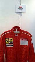 Tuta Gerhard Berger della Scuderia Ferrari del 1995