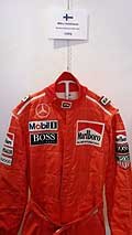 Tuta Mika Hakkinen Malboro McLaren Mercedes del 1995