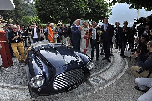 Ferrari - La vettura Ferrari 166MM  una barchetta 12 cilindri 1995 cm3 con carrozzeria Touring, che rientra tra le pi grandi del Cavallino di tutti i tempi