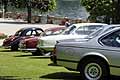 Panoramica posteriore auto con lo sfondo del lago di Como al Concorso dEleganza Villa dEste