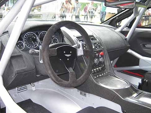 Aston Martin - Interni vettura Aston Martin Zagato