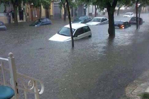 Alluvione Acquaviva delle Fonti - Maltempo e forti piogge ad Acquaviva delle Fonti, Bari