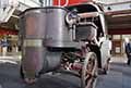 Veicolo storico La Mancelle a 2 cilindri macchina a vapore del 1878 del Mauto ad Auto e Moto d´Epoca 2023 presso Bologna Fiere prima edizione