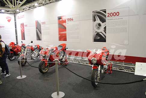 Bologna Fiere - Esposizione Ducati ad Auto e Moto d´Epoca 2023 presso Bologna Fiere prima edizione