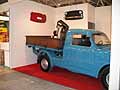 Meccanica storica camioncino con sponde cassone in legno vintage alla Fiera di Roma 2010