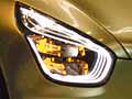 Mercedes E-Cell Concept Blue Zero dettaglio faro al Motecheco 2010