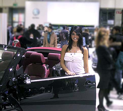 Motor Show Stand Volkswagen - New Beetle Cabriolet