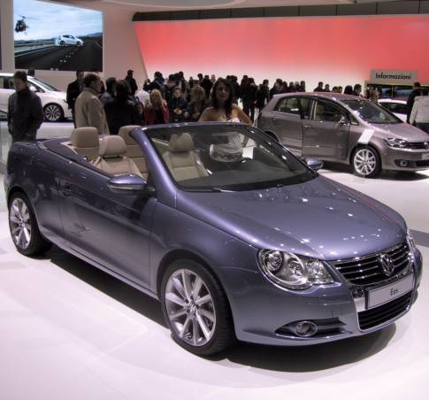 Motor Show Stand Volkswagen - Auto nuova Eos