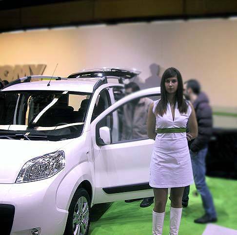 Motor Show Padiglione Fiat - Auto Fiat Qubo