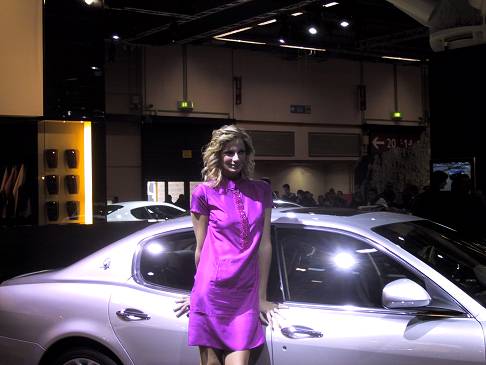 Motor Show Padiglione Maserati - Auto Maserati Quattroporte S