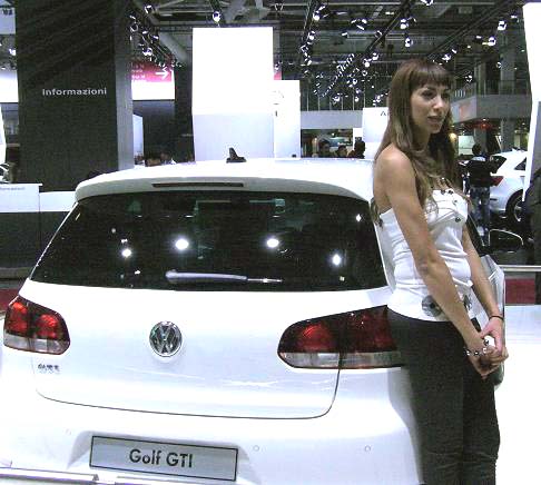 Motor Show Stand Volkswagen - Golf GTI