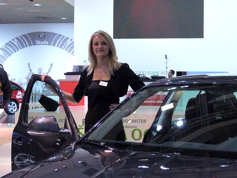 Motor Show Stand Skoda auto