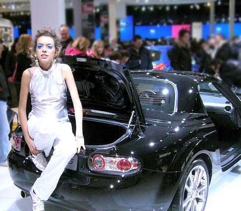Motor Show Padiglione Mazda - Auto Mazda MX-5