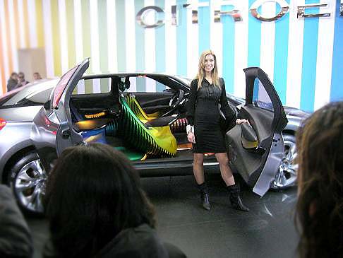 Motor Show Stand Citroen - Prototipo Citroen Hypnos