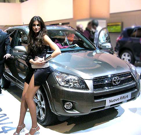 Motor Show Padiglione Toyota - Auto Toyota Nuovo RAV4