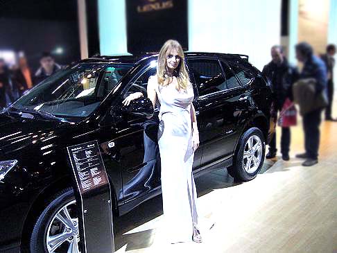 Motor Show Padiglione Lexus - Auto Lexus RX 400h