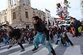 Balletto carro allegorico emergenza emigrati al Carnevale di Putignano 2016