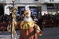 Maschera di Carnevale a Putignano 2016 con lemblema di Farinella